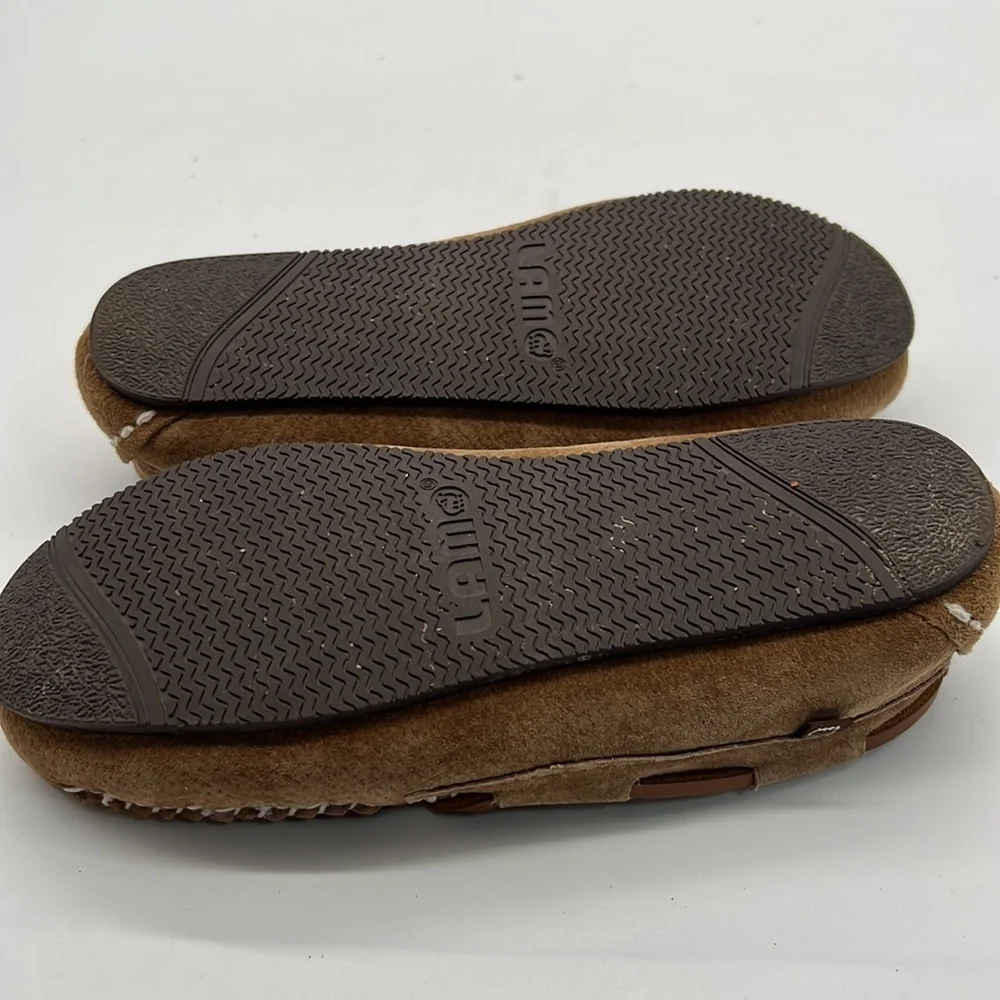 Lamo Kids Suede Moccasins size 3Y